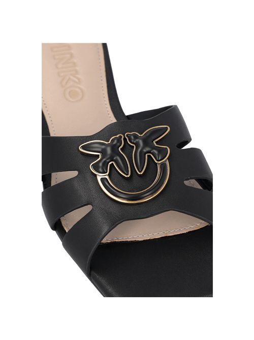Ciabattine con logo uccellini PINKO | SD0313P003/Z99